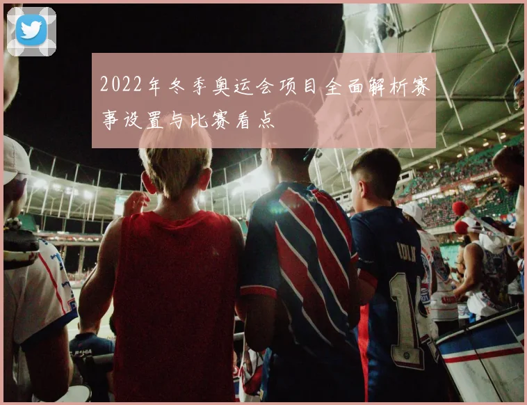 2022年冬季奥运会项目全面解析赛事设置与比赛看点